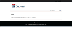 Desktop Screenshot of oldcannon.com